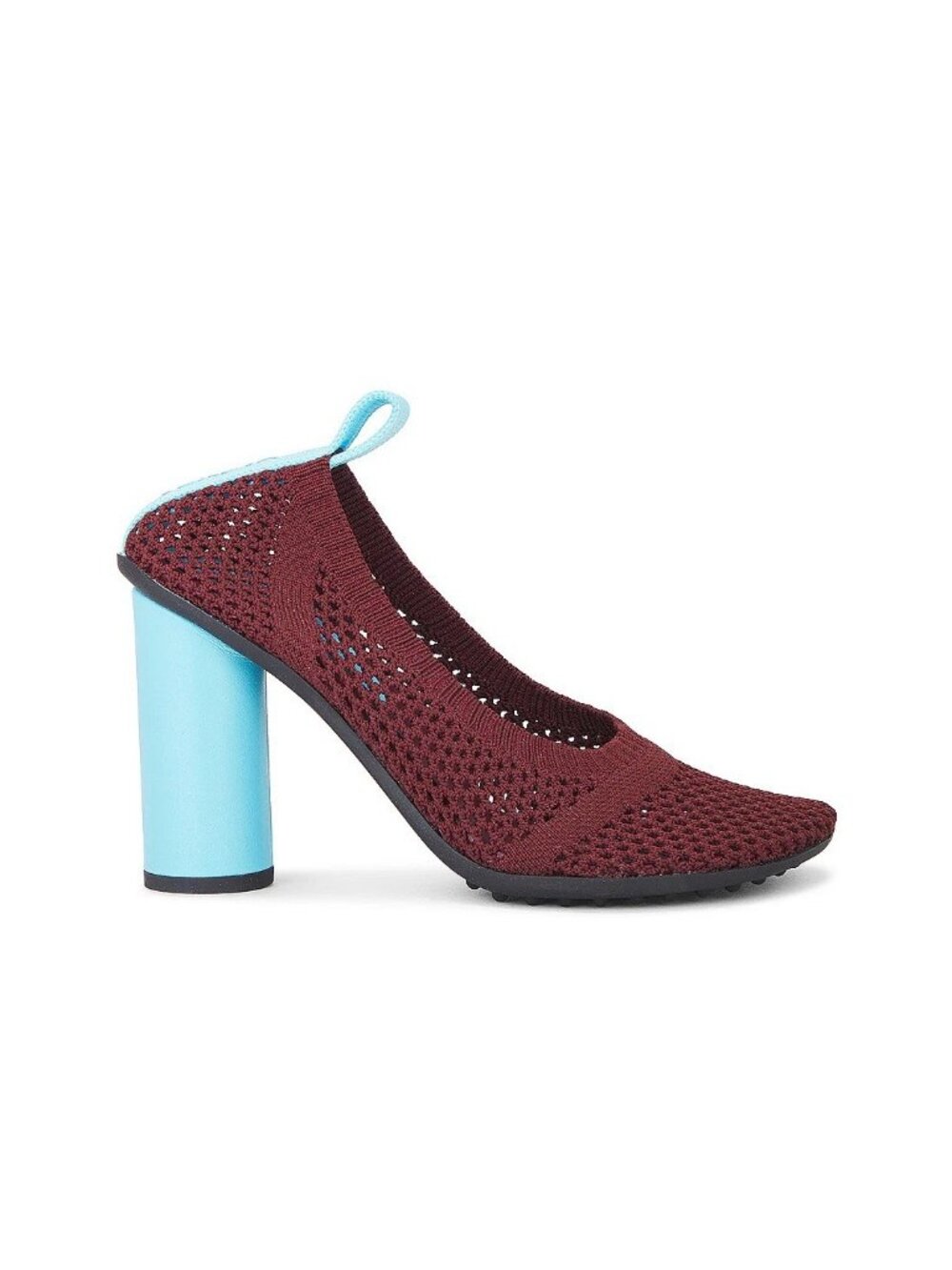 NEW BOTTEGA VENETS PUMPS CHERRY DIP BLUE HEELS SHOES SZ 40 100% Authentic Brown
